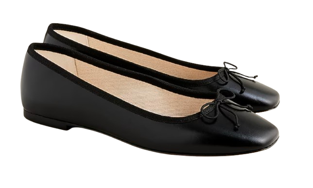 J.Crew Quinn Square Toe Ballet