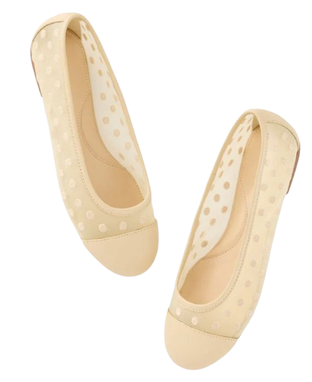 Talbots Mesh Toe Ballet Flats