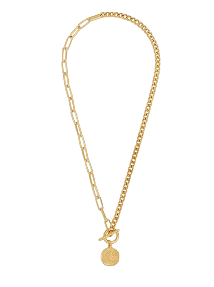 Gold Coin Necklace