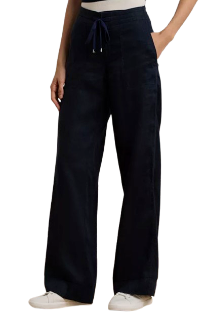 Ralph Lauren Wide-Leg Linen Pants