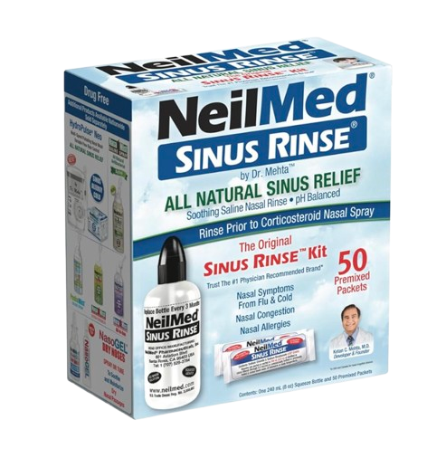 NeilMed Sinus Relief Allergy Kit, natural allergy remedies