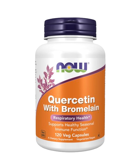 NOW Quercetin with Bromelain, Natural allergy remedies