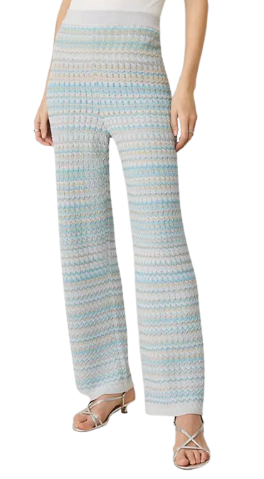 Ann Taylor Petite Pull On Wide Leg Sweater Pants
