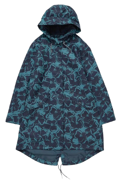 Seafaring Waterproof Linen & Cotton Hooded Coat
