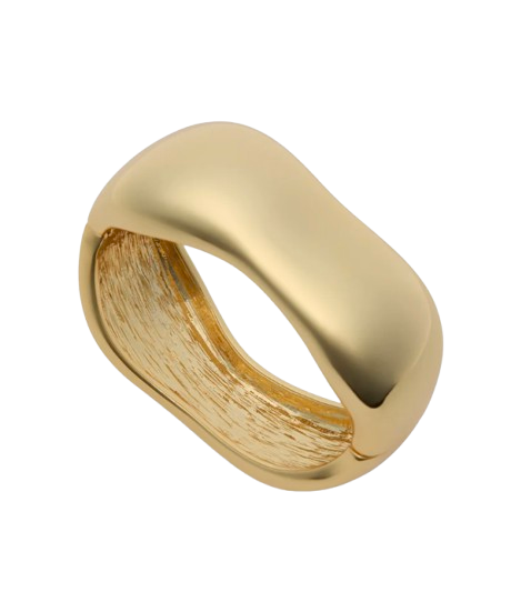 Tuckernuck Gold Cuff Bracelet, statement jewelry