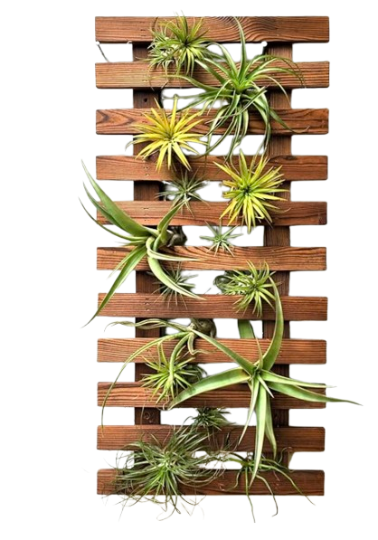 Wooden Vertical Hanging Planter
