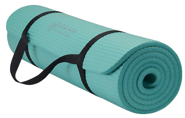 Gaiam Essential Thick Yoga Mat, refresh your daily habits