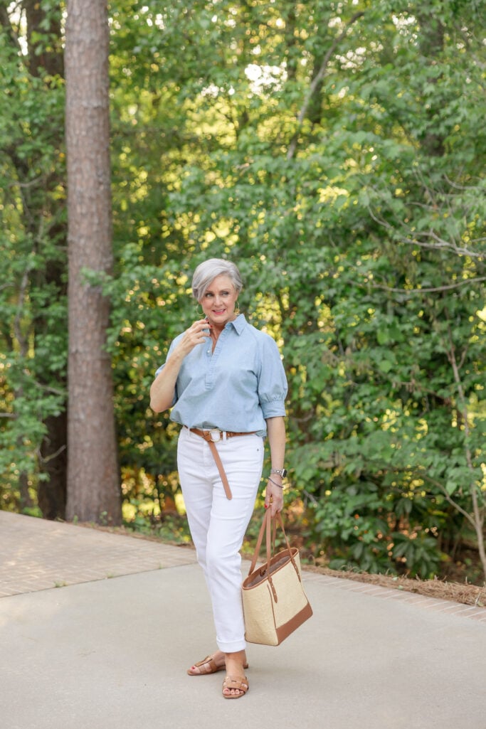 spring fashion, women over 50