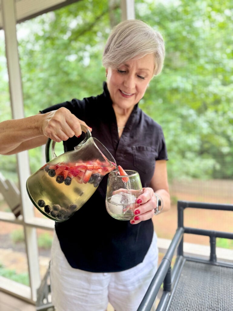 summer fashion, summer recipes, watermelon salad, festive drink, summer gatherings