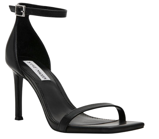 Black Ankle Strap Heels