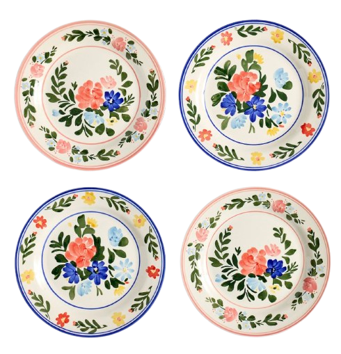 Candles, Plates, Pitcher, placemat