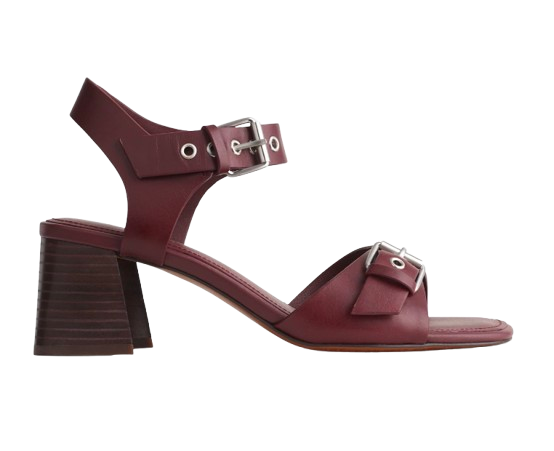 Madewell Neeka Ankle Strap Heeled Sandal