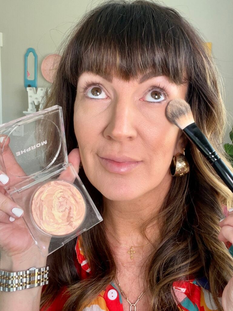 blush, eyeshadow, concealer, foundation
