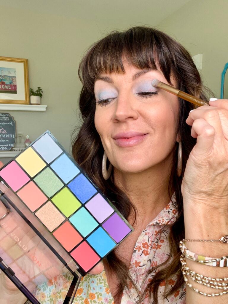 eyes, cheeks, lips, spring, summer makeup