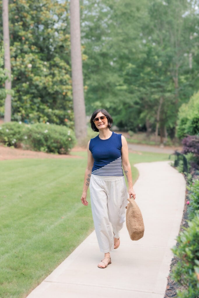 summer vacation outfits, linen, cotton, casual