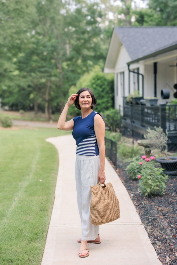 summer vacation outfits, linen, cotton, casual