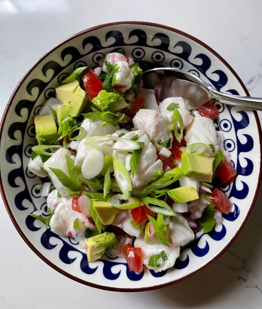 Halibut Ceviche