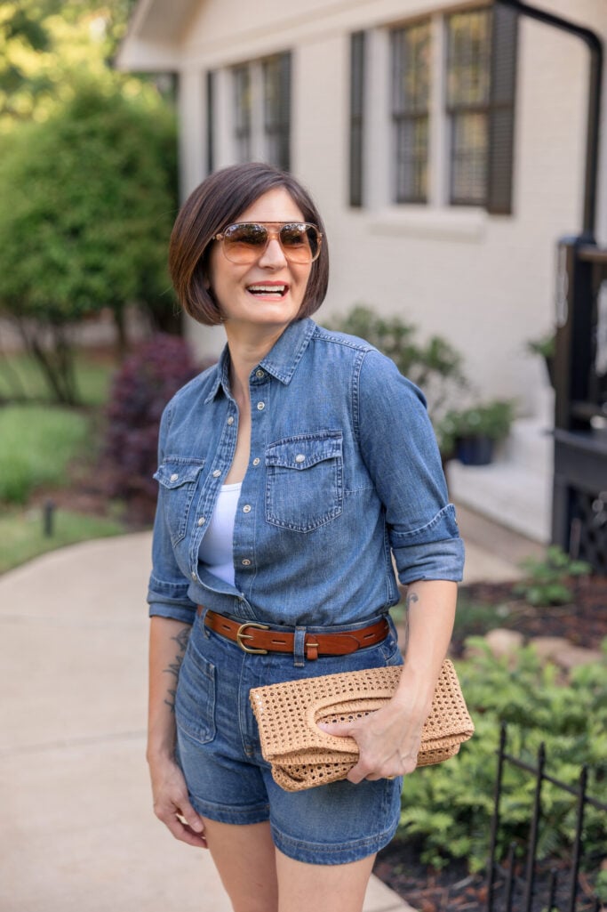 Chambray, Dress, Accessories, Shorts, Summer Fashion, Women Over 50