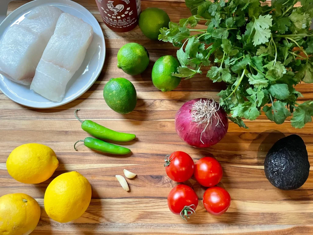 Halibut Ceviche