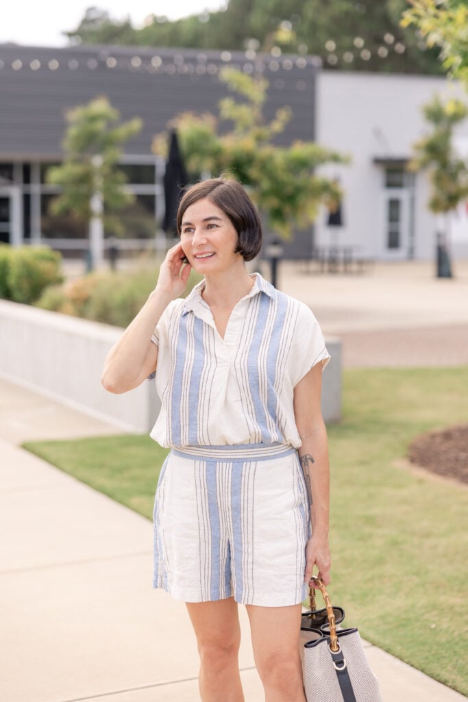 summer vacation outfits, linen, cotton, casual