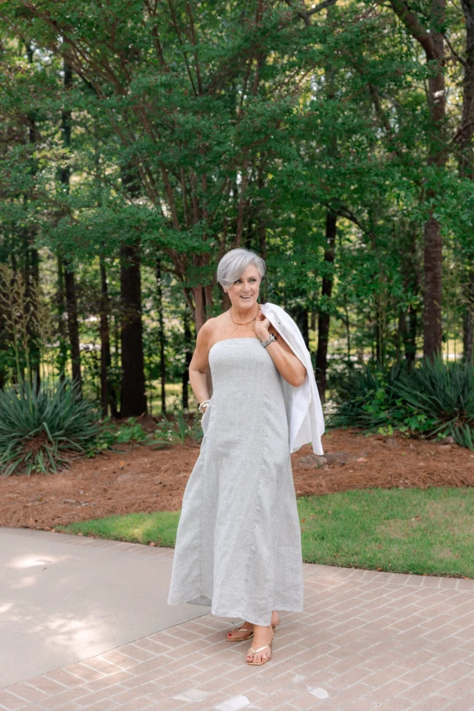 Casual, Effortless Style, Summer Dress, Linen, Cotton, Shirtdress, Shift, Maxi, Shop the Look,