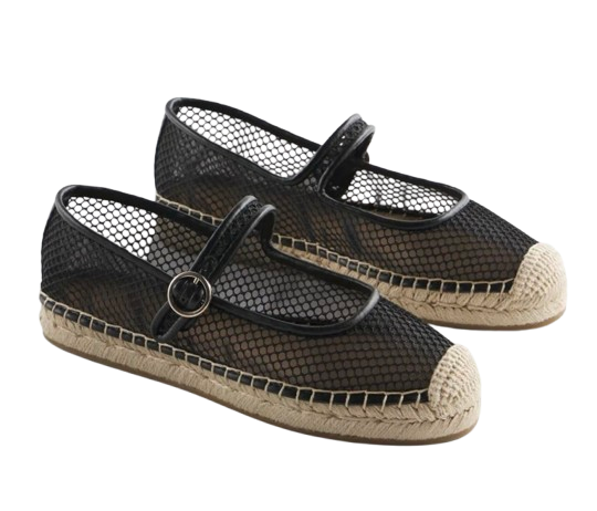 Chico’s Mesh Espadrille Sandal