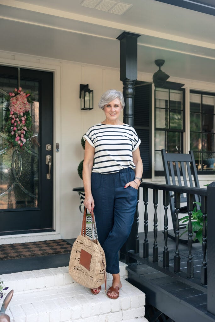 Linen, Skirt, Trousers, Suit, Separates, Outfit, Shop the Look