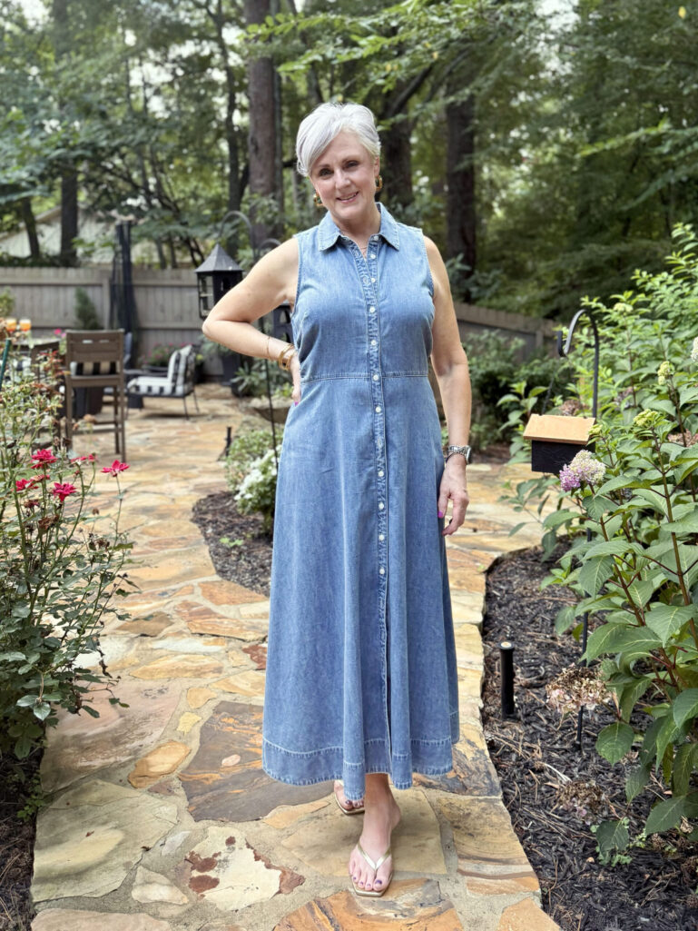 Denim Dress, T-Shirt, Button-Up, Button-Down, Summer Dress, Casual, Wore on Repeat, Shirtdress