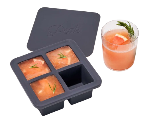 Basil Ice Cubes to Dress Up Your Aperol