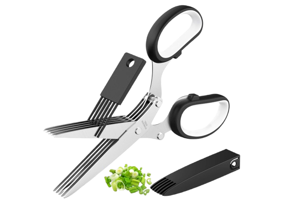 A Basil and Mint Garnish Set