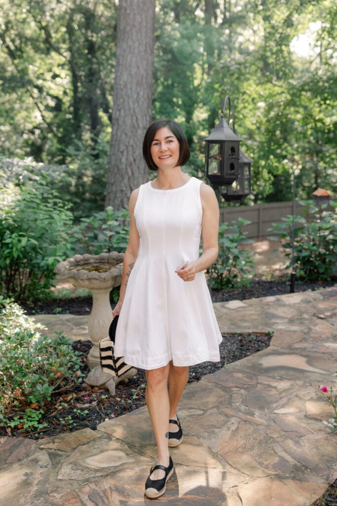 Dress, Summer Style, Fashion for Women Over 50, White Outfit Inspiration