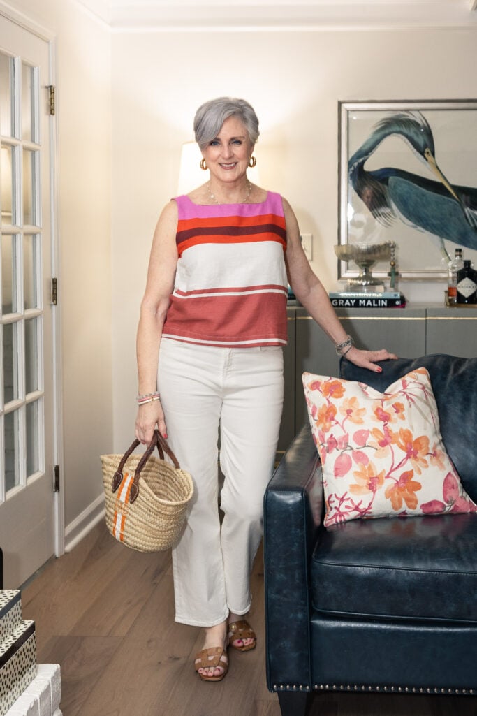 Trouser, Casual, White pants Style Inspiration, White Pants in Fall, Weekend, Late Summer, 