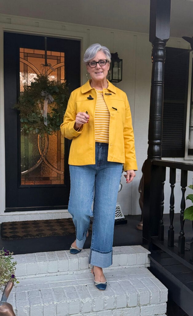 Beth Djalali wearing Talbots fall 2025 new arrivals styled for women over 50