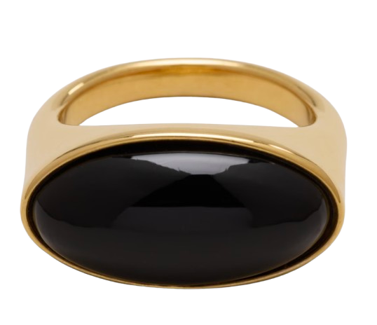 Gold & Black Mix Ring