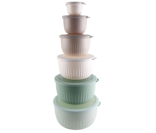 Space-Saving Prep Bowls with Lids