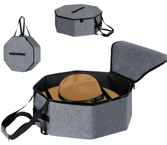 Travel-Friendly Hat Bag