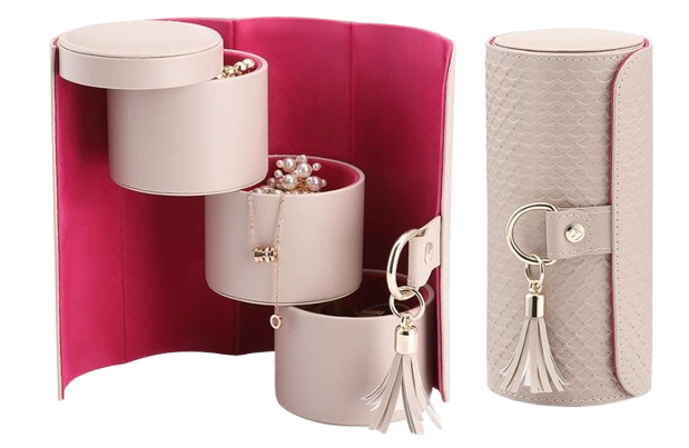 Vlando Jewelry Roll Organizer