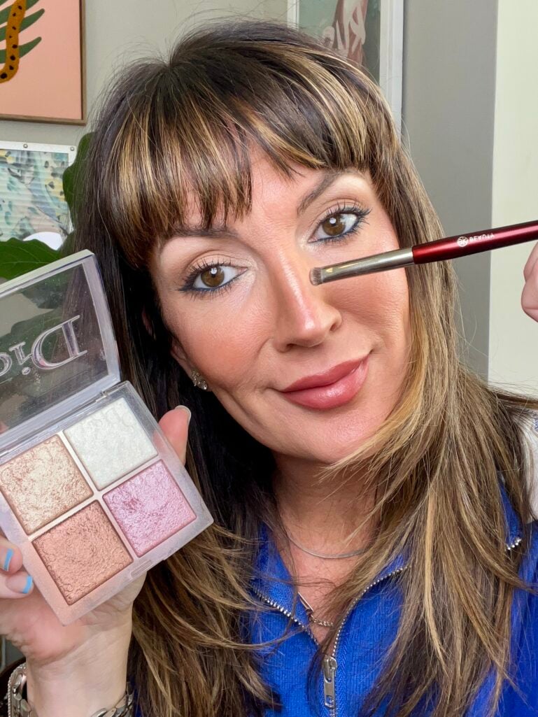 Cheeks, Nose, Eyes, Highlighter, Makeup for Mature Skin,