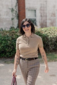 How to Style Plaid Pants When You’re Petite (Fall Outfit Inspiration 2025)