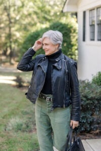 6 Chic Ways to Wear Leather (and Faux Leather) for Women Over 50 This Fall