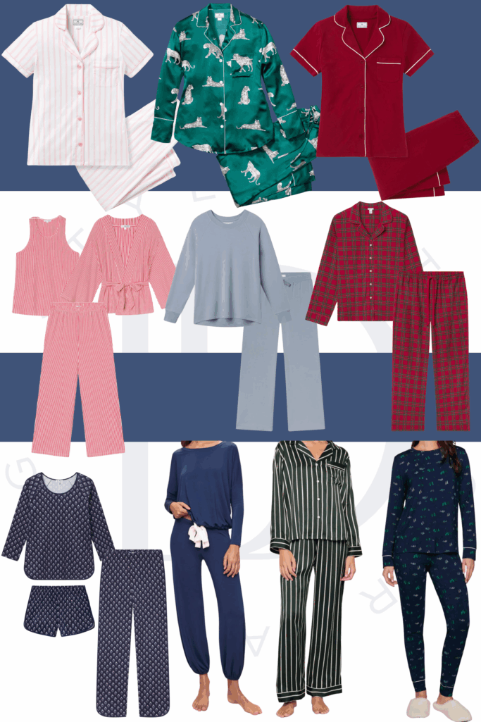 High-end winter pajama brands 