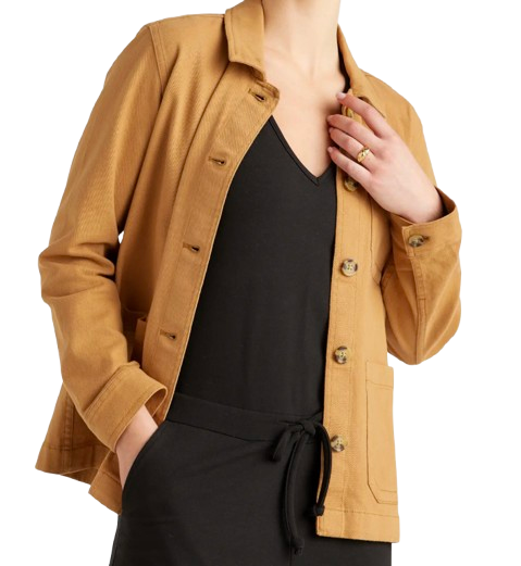 Quince Cotton Stretch Chore Jacket
