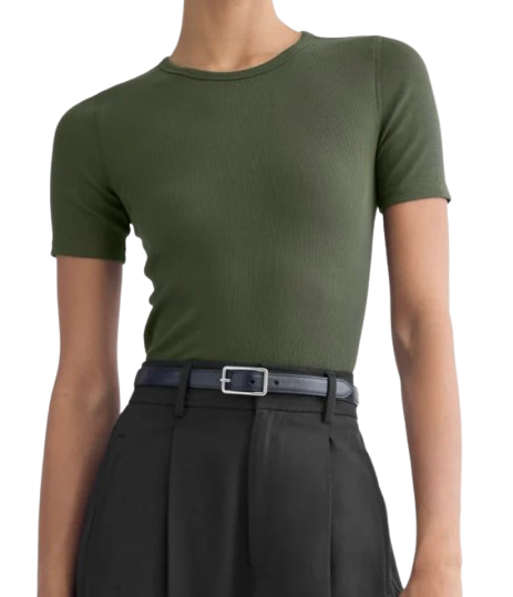 Everlane Ribbed Tee