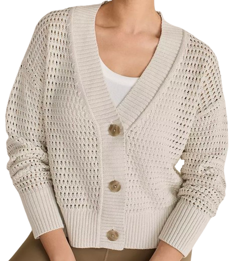 Haven Well Within Open Stitch Cardigan Sweater