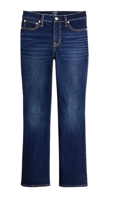 J.Crew Factory Mid-Rise Flare Crop Jean