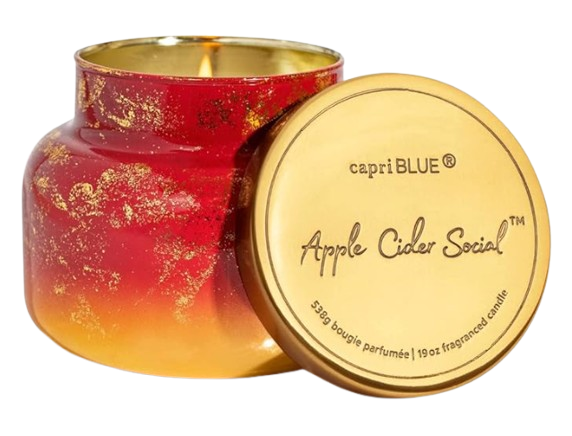 capri blue apple cider spice candle