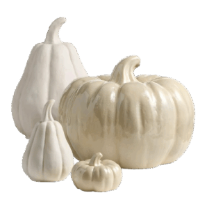 Harvest Small Ceramic Pumpkins