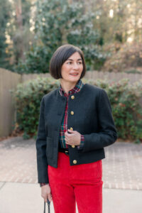 Red Corduroy Pants Are Having a Moment—Here’s How Petites Should Wear Them