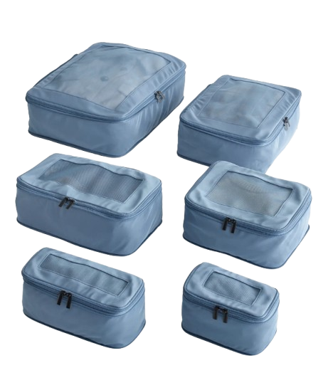 Quince Eco Compression Packing Cubes 6-Pack
