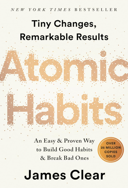 Cover of Atomic Habits by James Clear